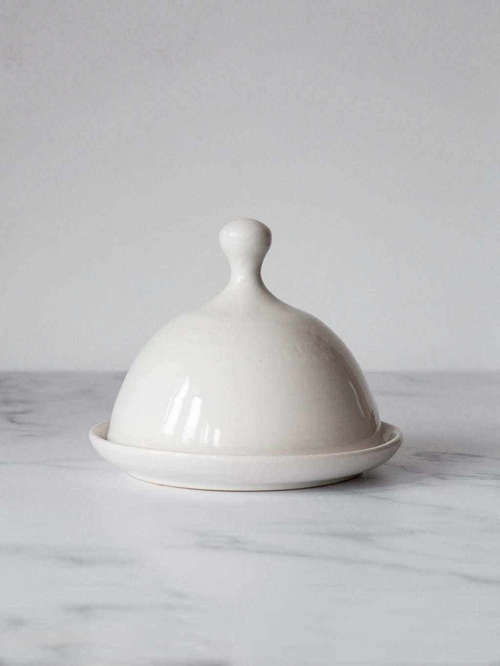 Stoneware Butter Dish