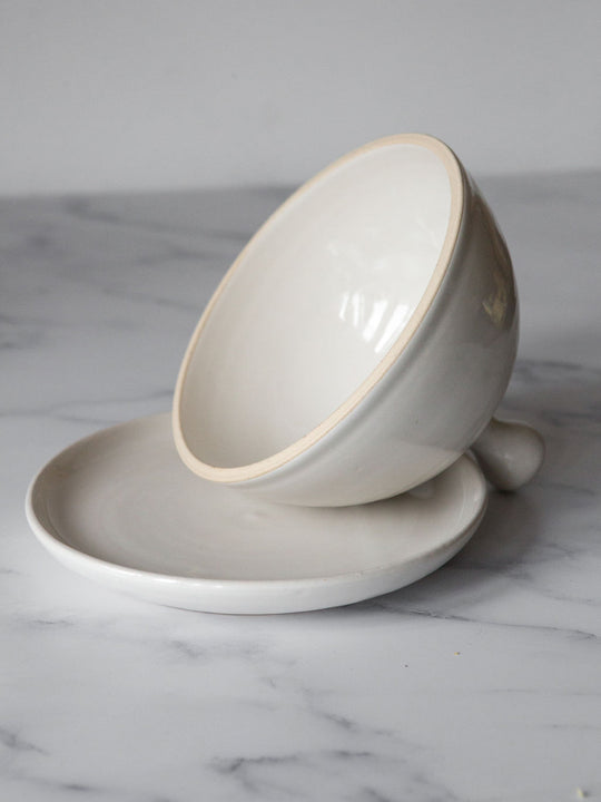 Stoneware Butter Dish